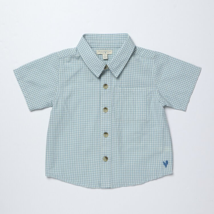 PINK CHICKEN Jack Gingham Boys Shirt
