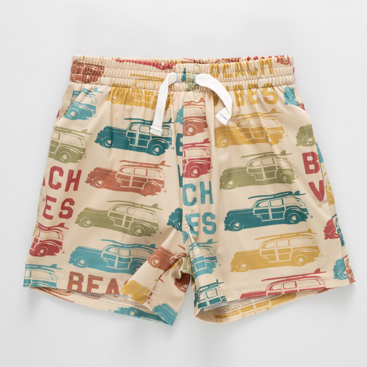 PINK CHICKEN Beach Vibes Swim Trunk