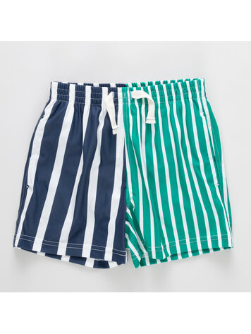 PINK CHICKEN Stripe Swim Trunk