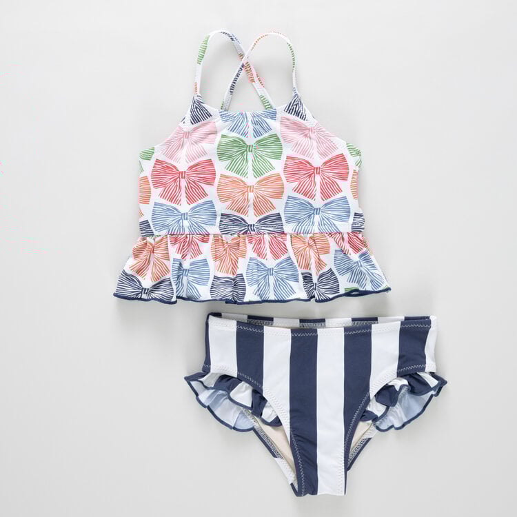 PINK CHICKEN Joy Bows Tankini