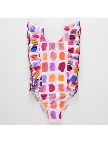 PINK CHICKEN Katniss Paint Swatches Suit