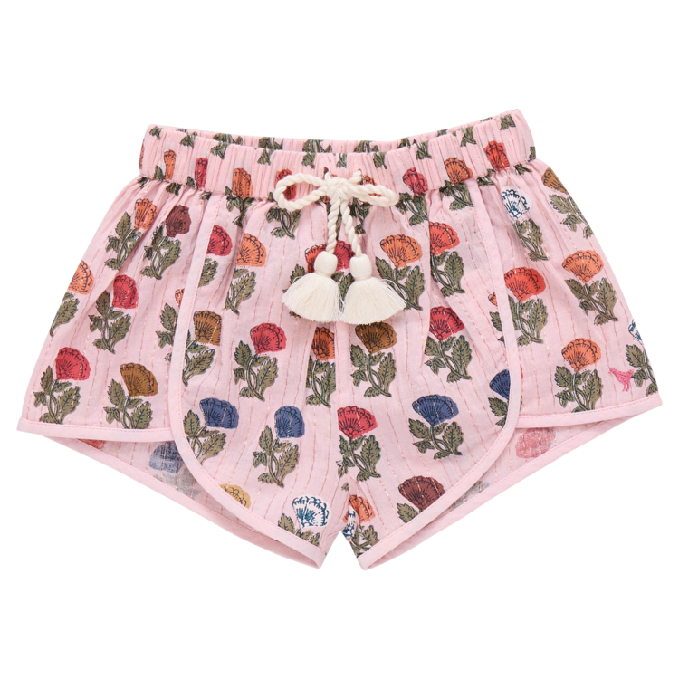 PINK CHICKEN Millie Flower Drop Short