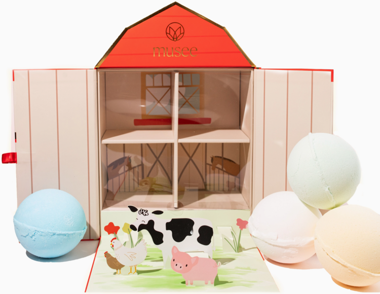 MUSEE On The Farm Bath Balm Set