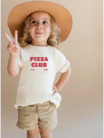 POLISHED PRINTS Pizza Club Graphic T-Shirt