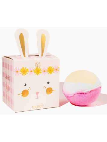 MUSEE Pink Bunny Bath Balm