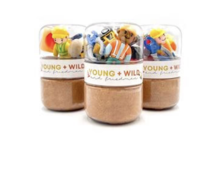 YOUNG + WILD AND FRIEDMAN Grab + Go Dough Jar - Construction