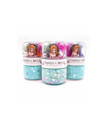 YOUNG + WILD AND FRIEDMAN Grab + Go Dough Jar - Mermaid