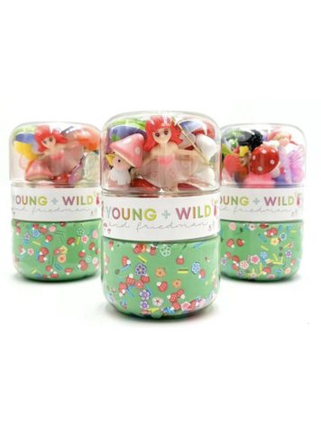 YOUNG + WILD AND FRIEDMAN Grab + Go Dough Jar - Fairy