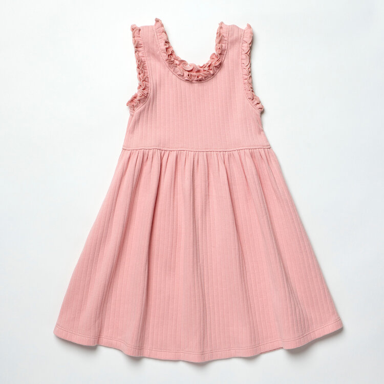 COOP KIDS Joy Ruffle Rib Dress