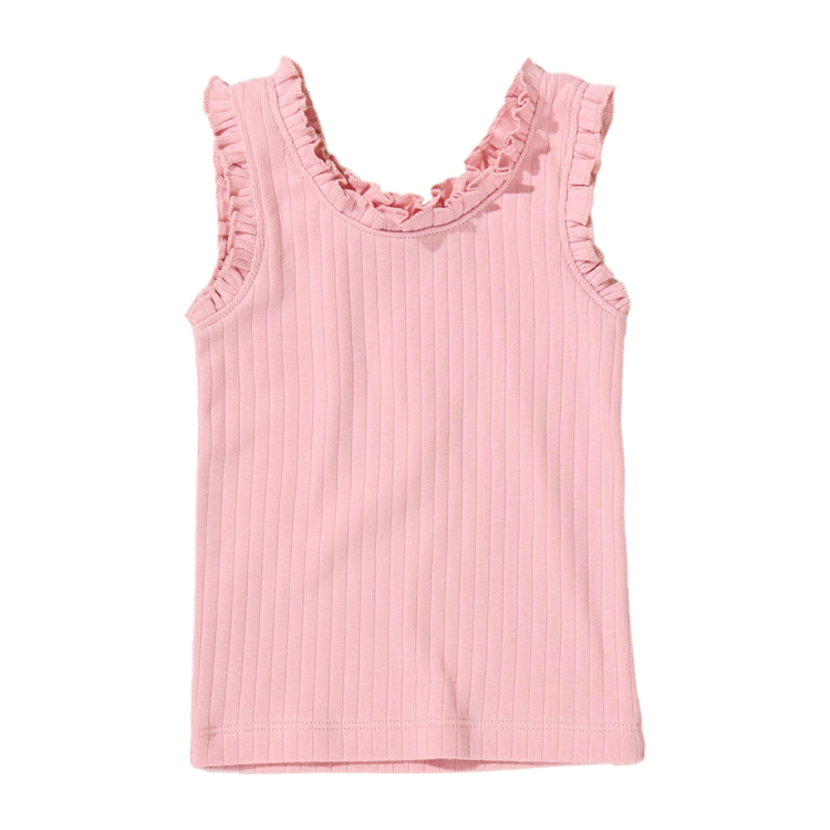 COOP KIDS Joy Ruffle Rib Tank