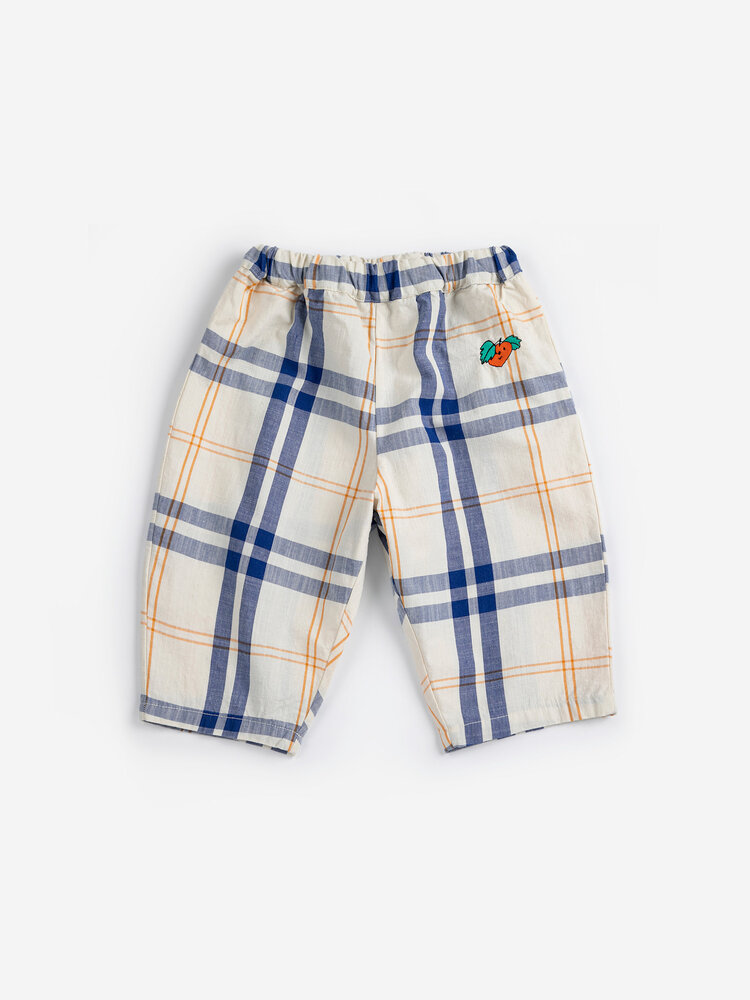 BOBO CHOSES Fun Tartan Woven Pants
