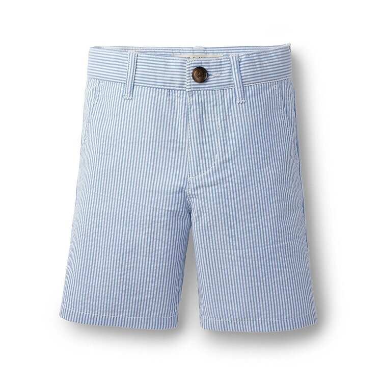 HOPE & HENRY Organic Seersucker Short