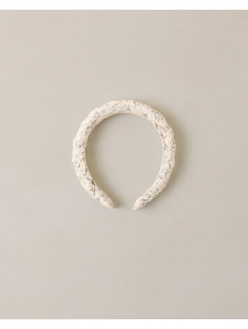 NORALEE Braided Headband Vines - Ivory