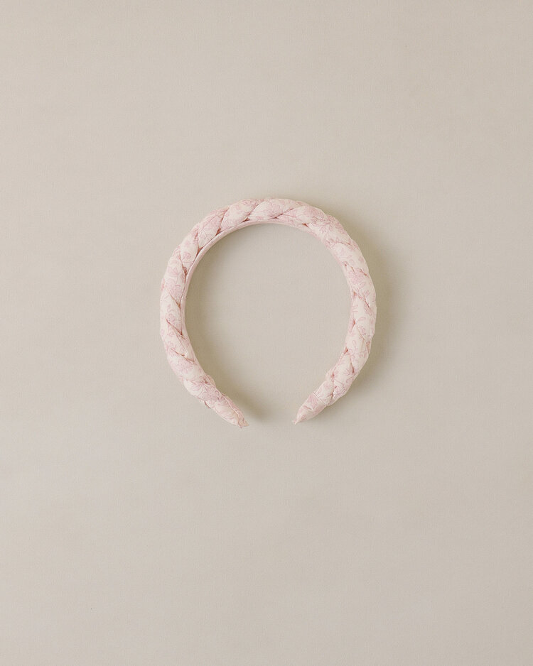 NORALEE Braided Headband Lavender Floral