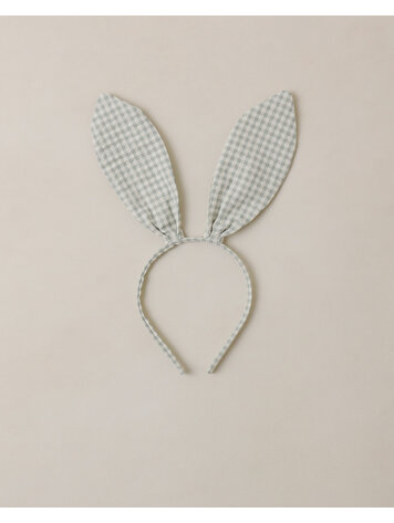 NORALEE Bunny Check Headband - Eucalyptus
