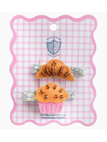 Jollity & Co. + Daydream Society Breakfast Pastry Hair Clip Set