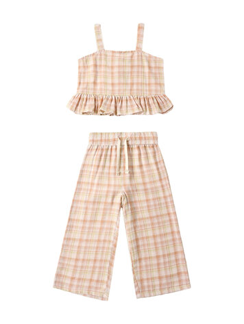 RYLEE AND CRU Kayli Plaid Set
