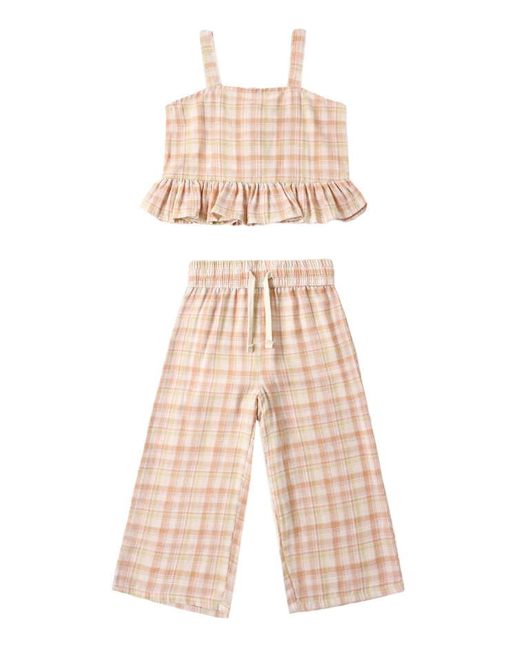 RYLEE AND CRU Kayli Plaid Set