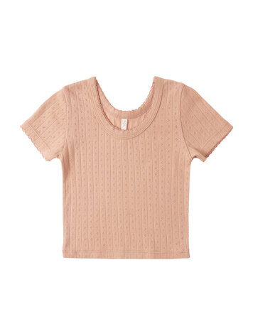 RYLEE AND CRU Pointelle Tee