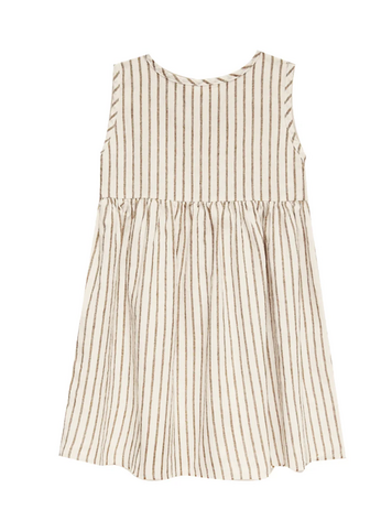 GO GENTLY NATION Sleeveless Stripe Prairie Dress
