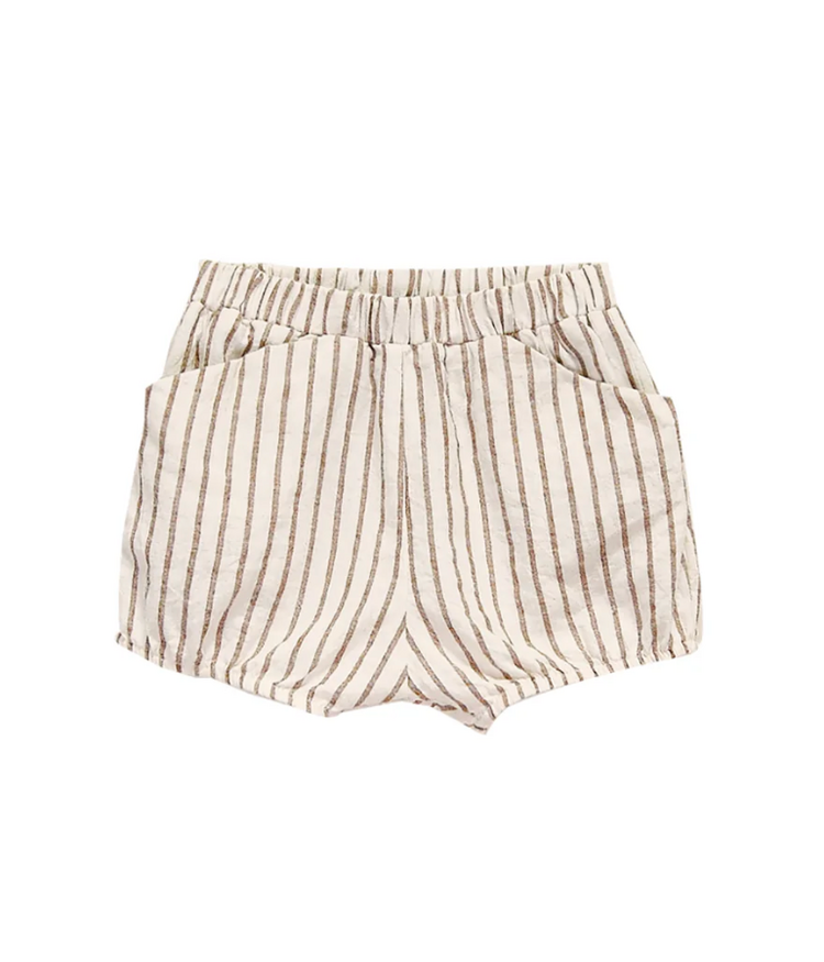 GO GENTLY NATION Woven Stripe Short