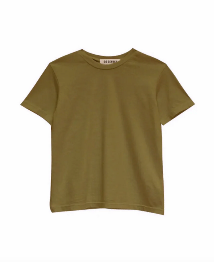 GO GENTLY NATION Solid Baby Tee