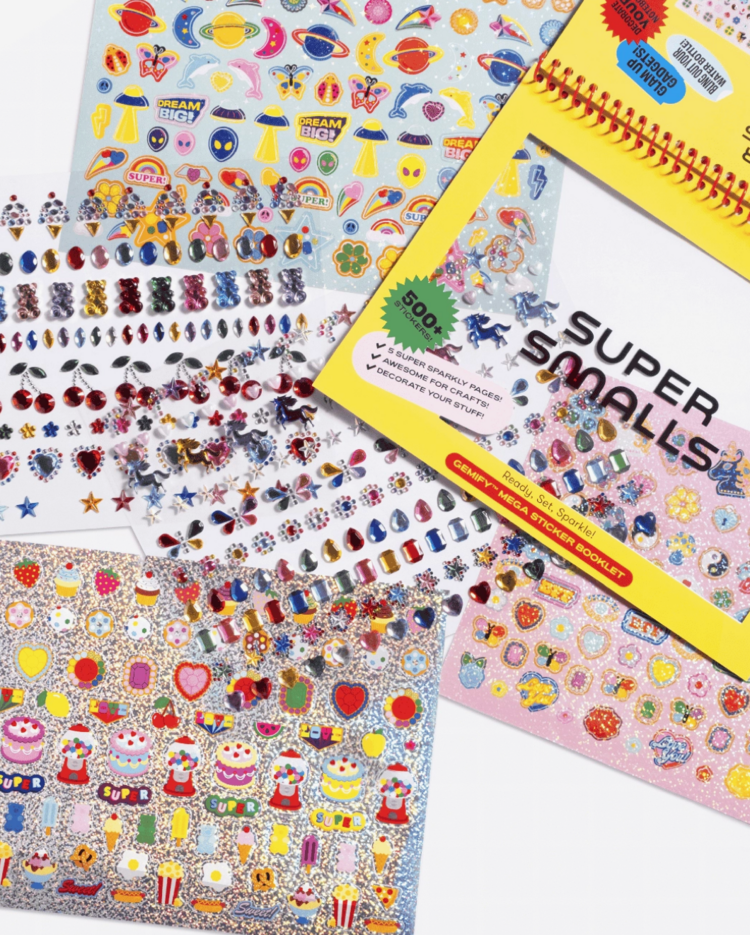 SUPER SMALLS Gemify Mega Sticker Booklet