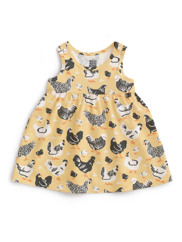 WINTER WATER FACTORY Alna Chicken Family Baby Dress