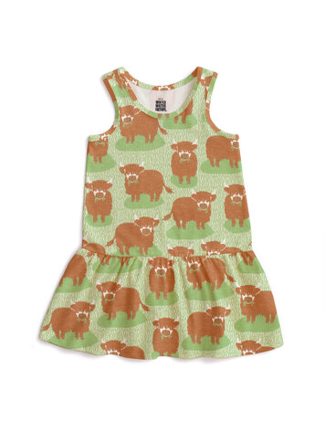 WINTER WATER FACTORY Valencia Highland Cows Dress