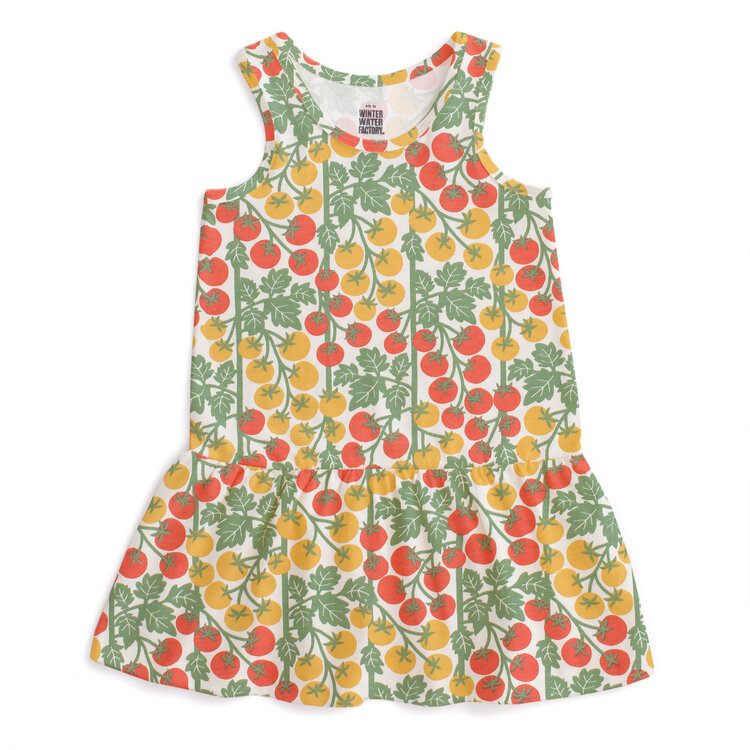 WINTER WATER FACTORY Valencia Tomato Dress