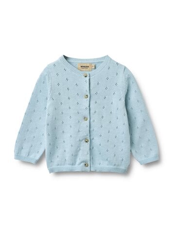WHEAT Maia Knit Baby Cardigan