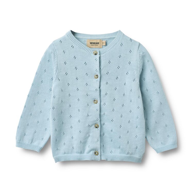 WHEAT Maia Knit Baby Cardigan