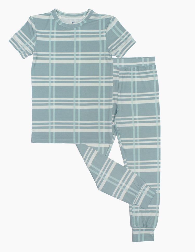 EMERSON AND FRIENDS Plaid Bamboo Pajama Set