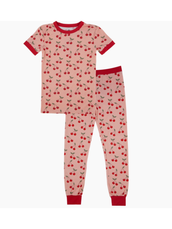 EMERSON AND FRIENDS Very Cherry Bamboo Pajama Set