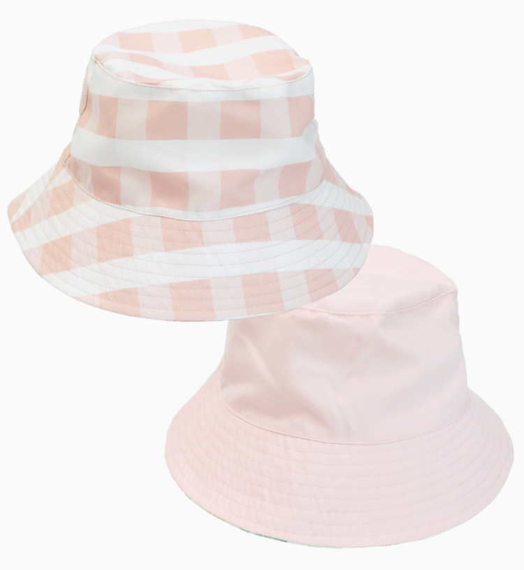 EMERSON AND FRIENDS Gingham Reversible Hat