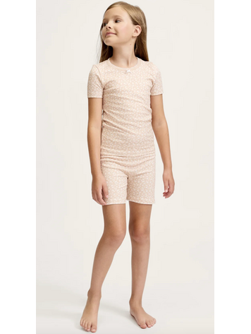 PETITE PLUME Ditzy Waltz Pima Short Set