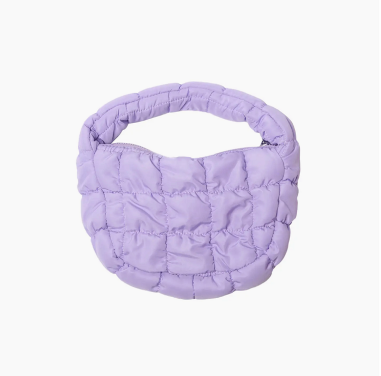 MALIBU SUGAR Mini Quilted Purse - Lavender