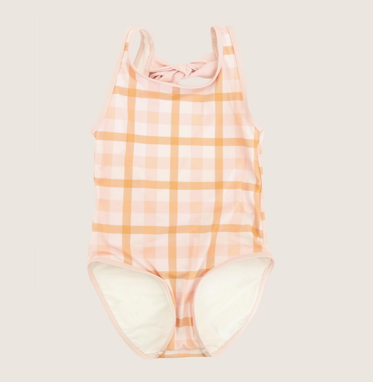 SAINT IDA Plaid One Piece Tank