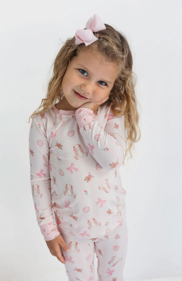 IN MY JAMMERS Rosie Rabbit Two Piece Set