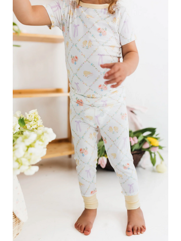 IN MY JAMMERS Peep and Petal Two Piece Set