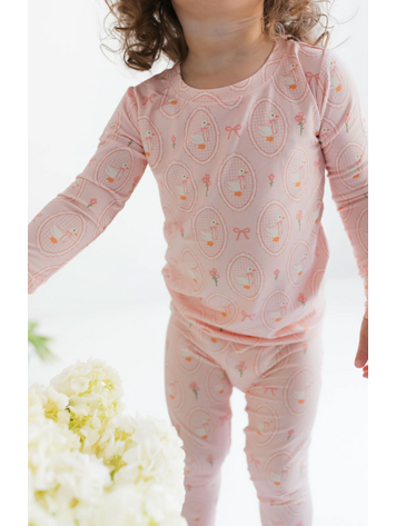 IN MY JAMMERS Little Goose Two Piece Set