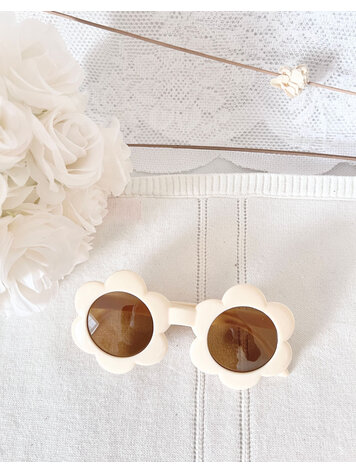 CE CE CO Sunflower Daisy Sunglasses - Ivory