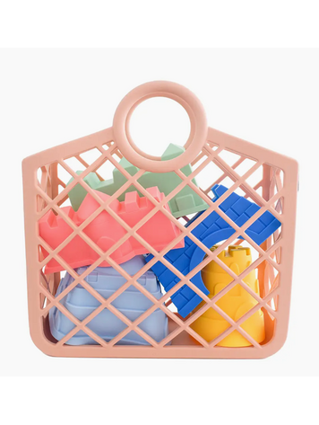 Jollity & Co. + Daydream Society Seaside Pink Silicone Sand Set