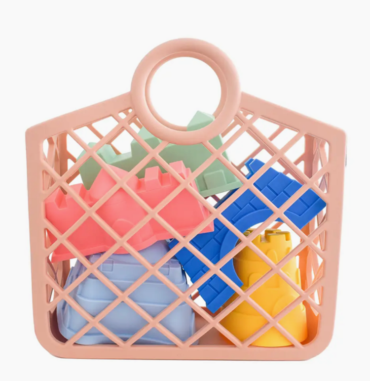 Jollity & Co. + Daydream Society Seaside Pink Silicone Sand Set