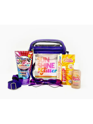 SUNSHINE & GLITTER Glam On the Go Party Cake Spf Gift Set