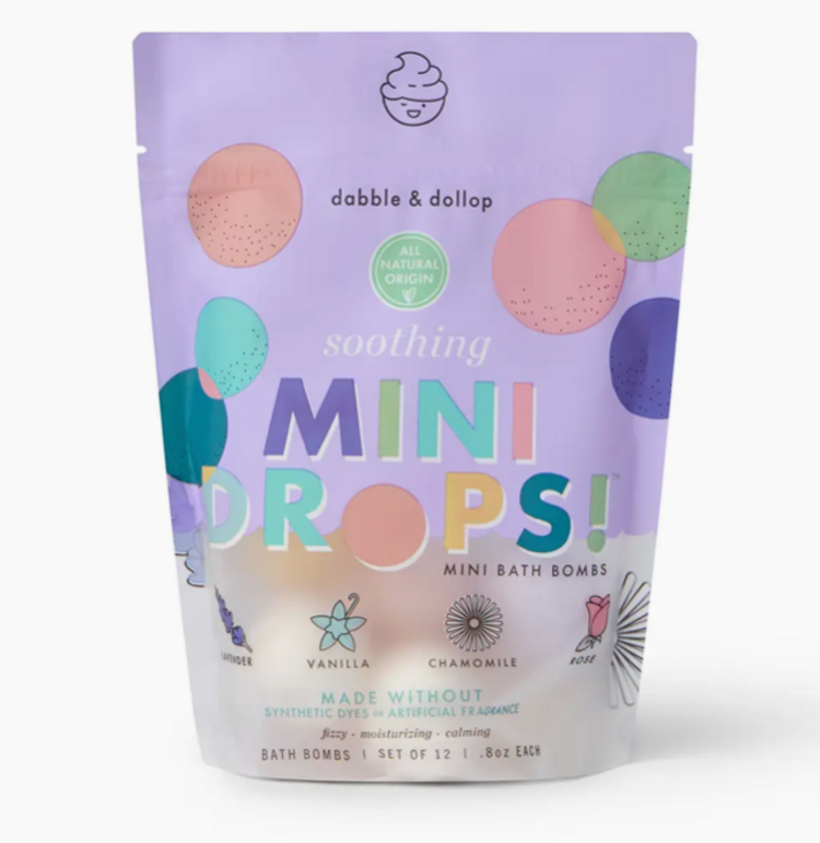 DABBLE & DOLLOP Mini Drops® Bath Bombs - Soothing