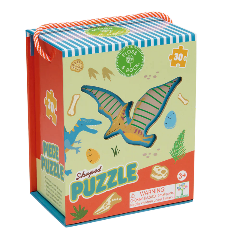 FLOSS AND ROCK Dino Jigsaw - 30 PC