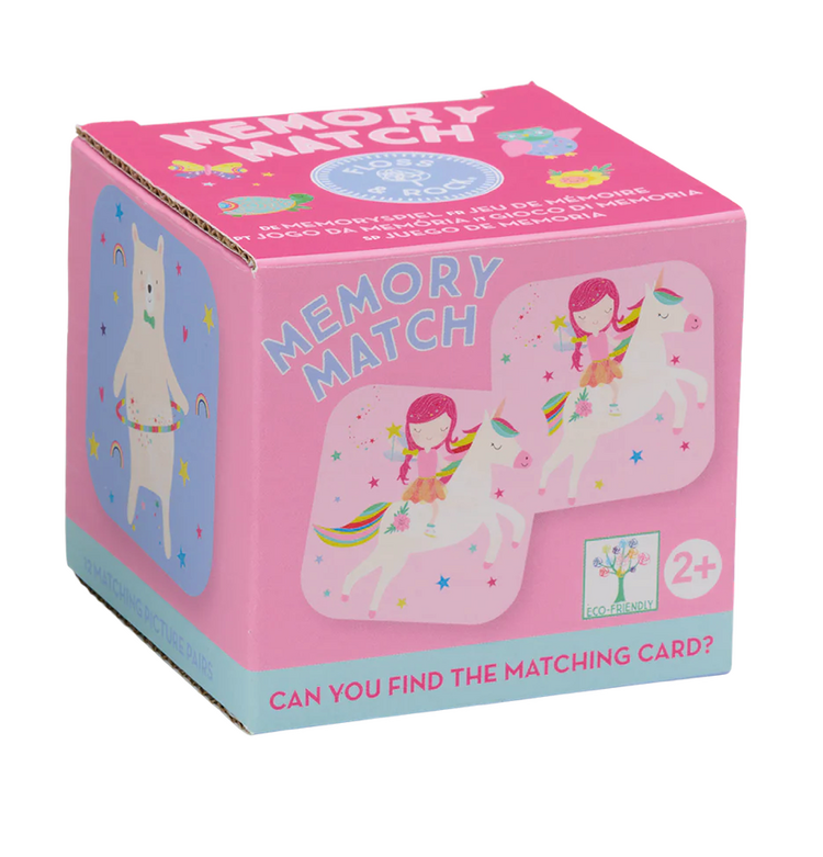 FLOSS AND ROCK Memory Match - Rainbow Fairy