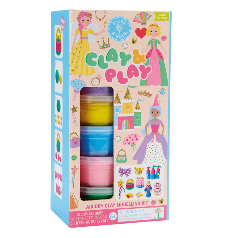 FLOSS AND ROCK Clay in Play - Princess