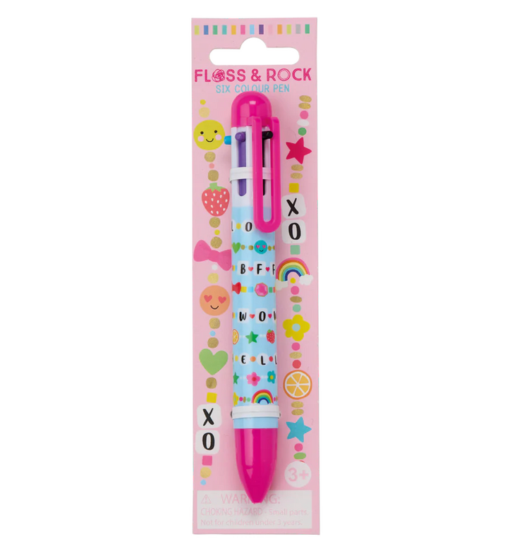 FLOSS AND ROCK Friendship Pen - Six Colors